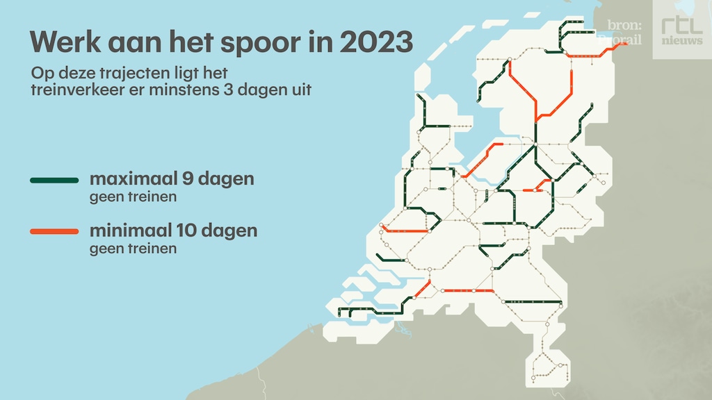 Hoeveel Treinen Rijden Er Per Dag